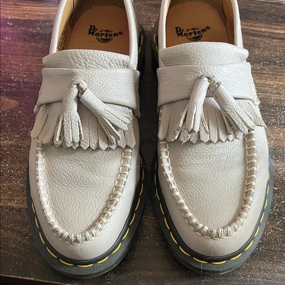 Dr. Martens Cream Tassel Loafers - Picture 5 of 5